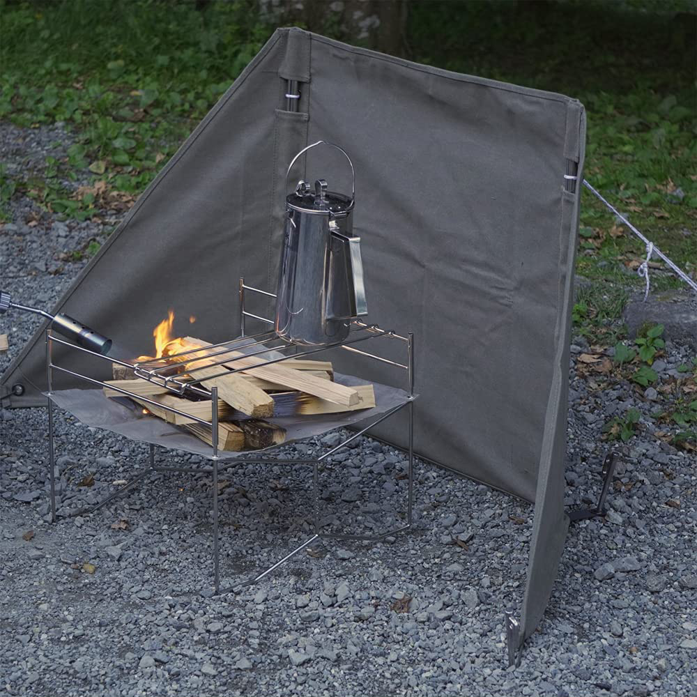 Giá đốt củi dã ngoại gấp gọn Campingmoon Solo-303