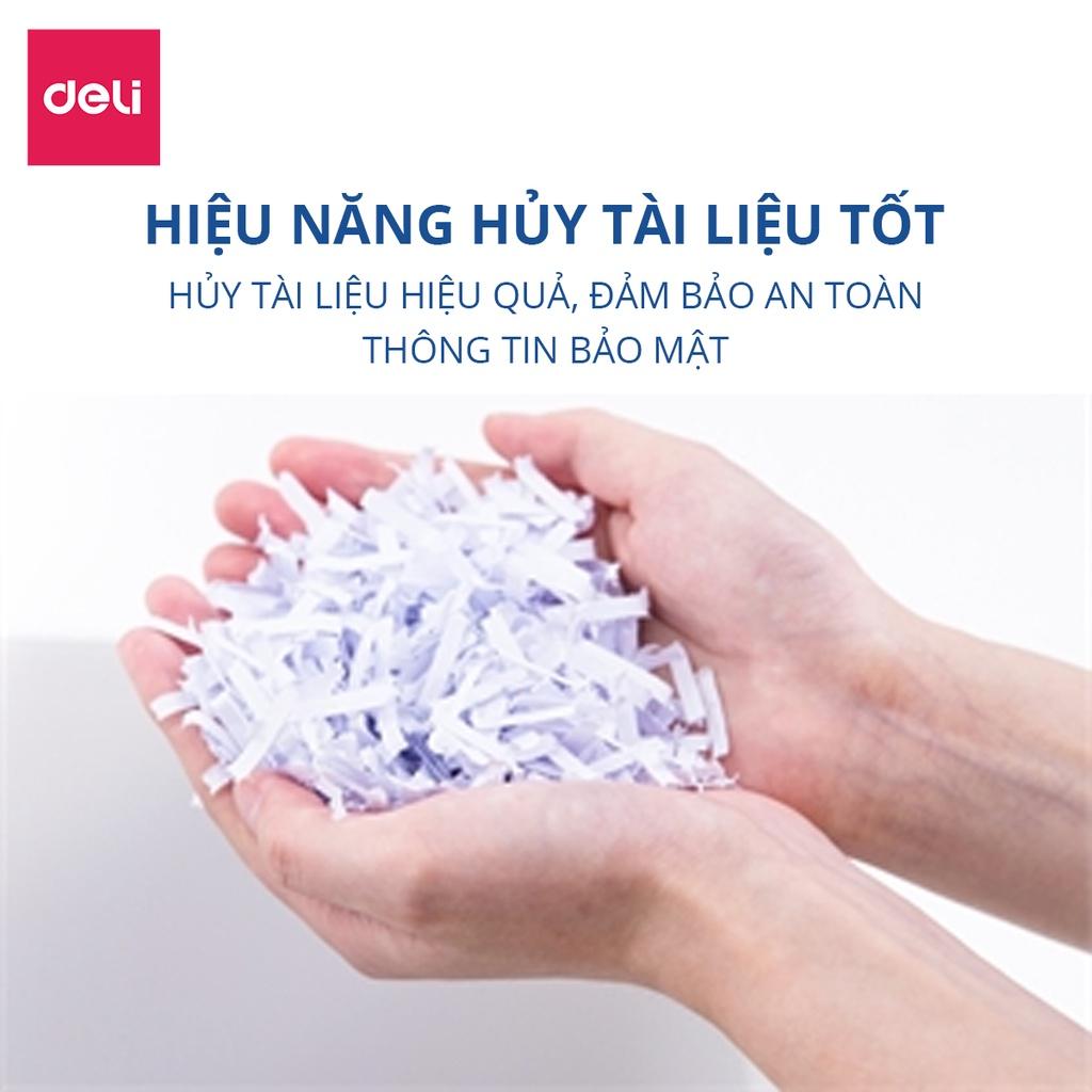 Máy Hủy Tài Liệu Cao Cấp Deli Chính Hãng - Phù Hợp Cho Bảo Mật Giấy Tờ Trong Doanh Nghiệp, Văn Phòng, Nhà Trường - Hàng Chính Hãng - E9948