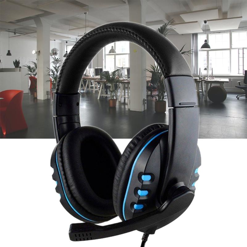 Chất Lượng Tốt Trên Tai Tai Nghe Game Thủ Stereo Bass Sâu Tai Nghe Chơi Game Chụp Tai Kèm Micro Cho Máy Tính Máy Tính Laptop Notebook