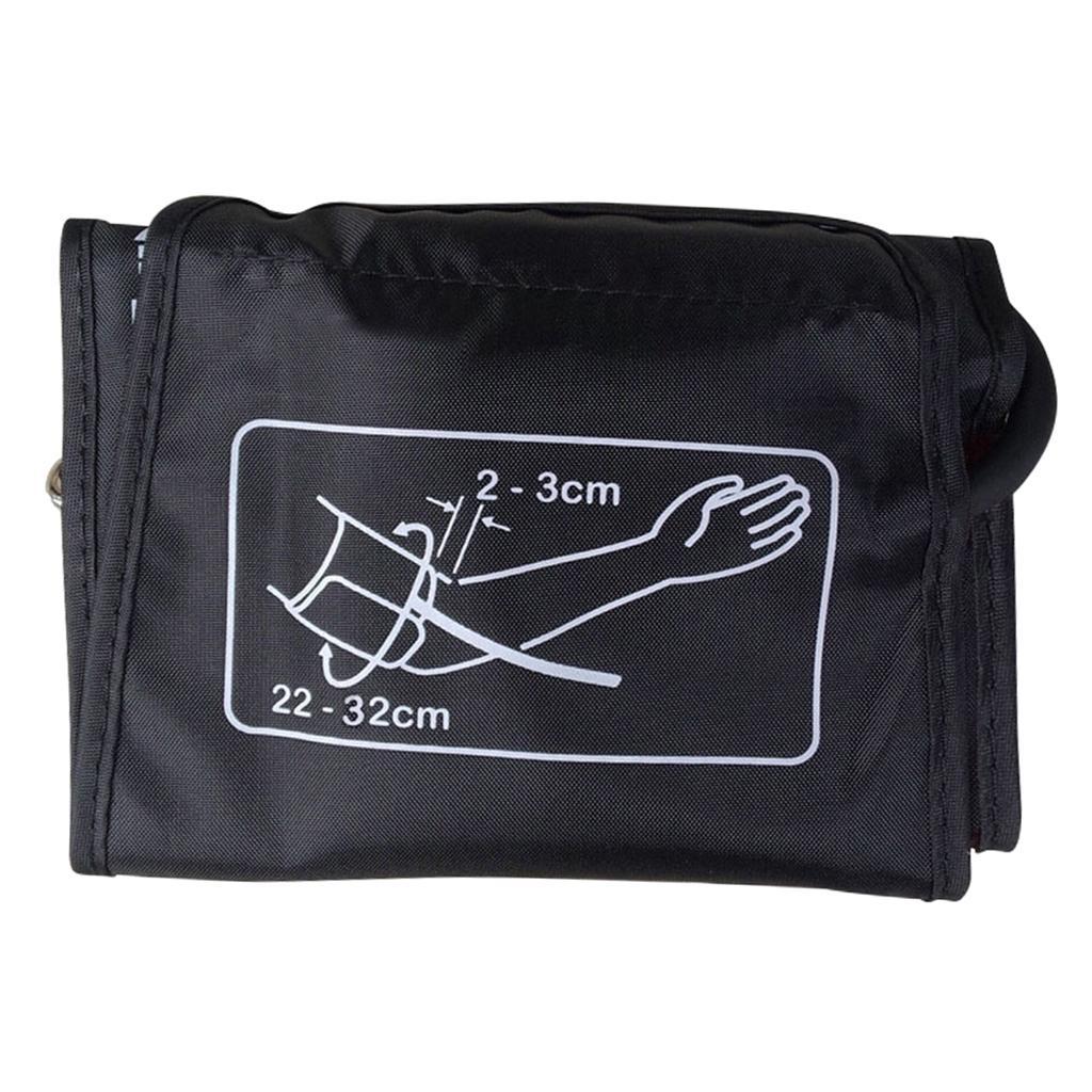 2Pcs Blood Pressure Cuff Arm Sphygmomanometer Oxford Nylon Sleeve 22-32cm