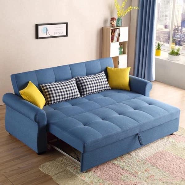 Ghế sofa thông minh mở rộng thành giường linh hoạt, Sofa giường đa năng thiết kế hiện đại cho gia đình văn phòng