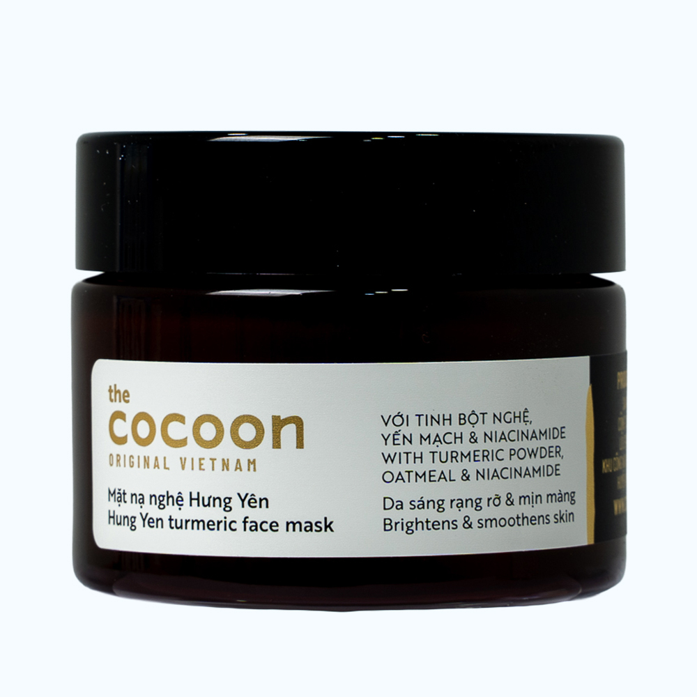 Mặt Nạ Nghệ Hưng Yên Cocoon Hỗ Trợ Làm Sáng Da 30ml/ Hũ