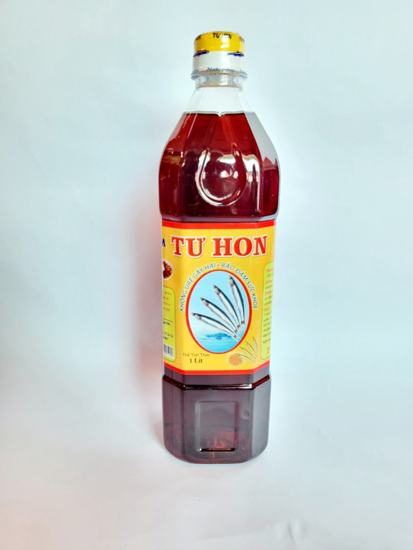 Nước mắm Tư Hon (Nhãn Vàng) - Chai 1 lít
