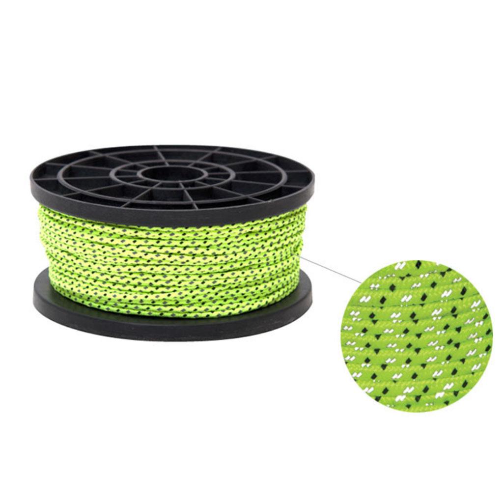 Reflective Guyline Camping Tent Rope Guy Line Cord Paracord Clothesline