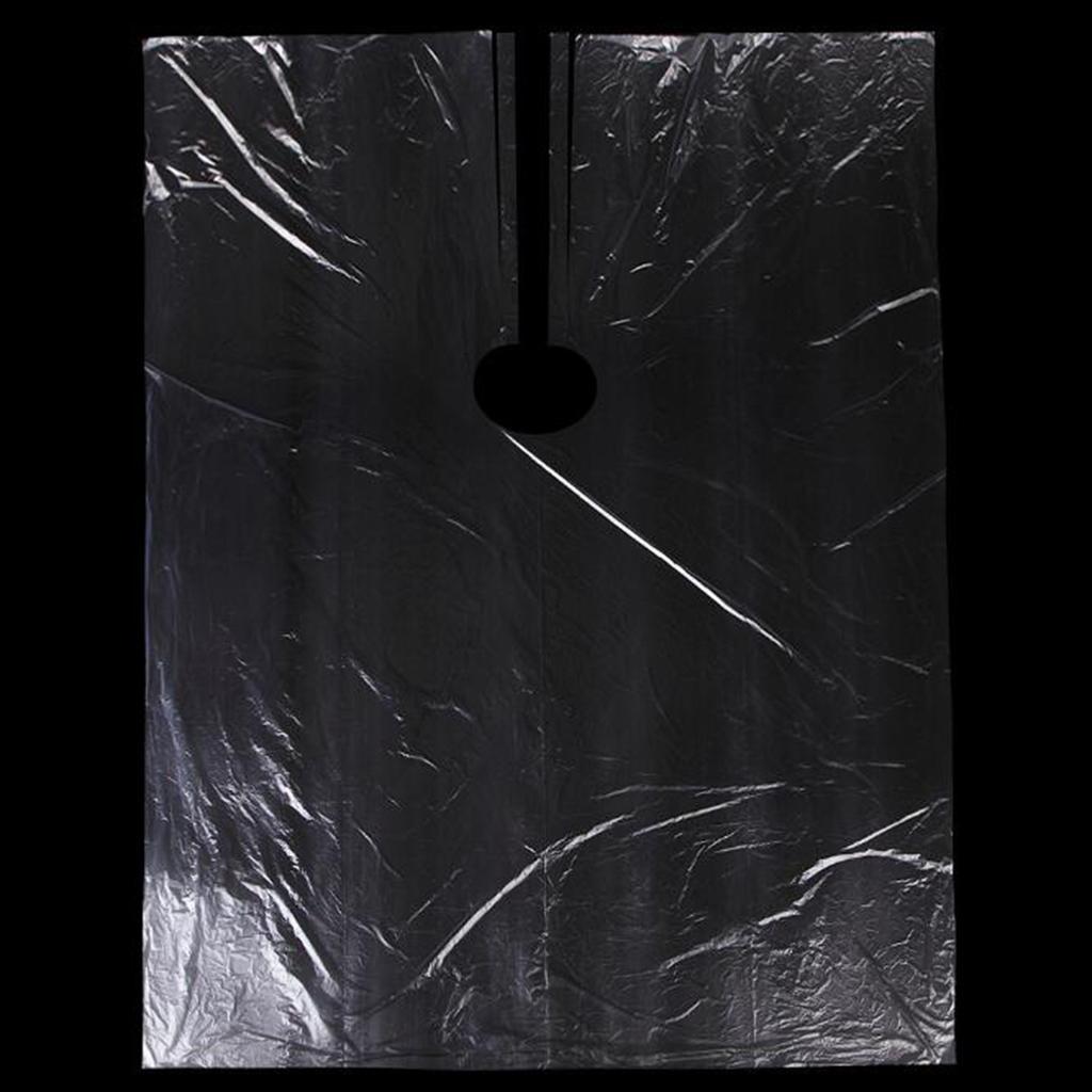 300Pcs Disposable Hair Cutting Cape Cloth Gowns Apron w/ Hair Clips and Comb