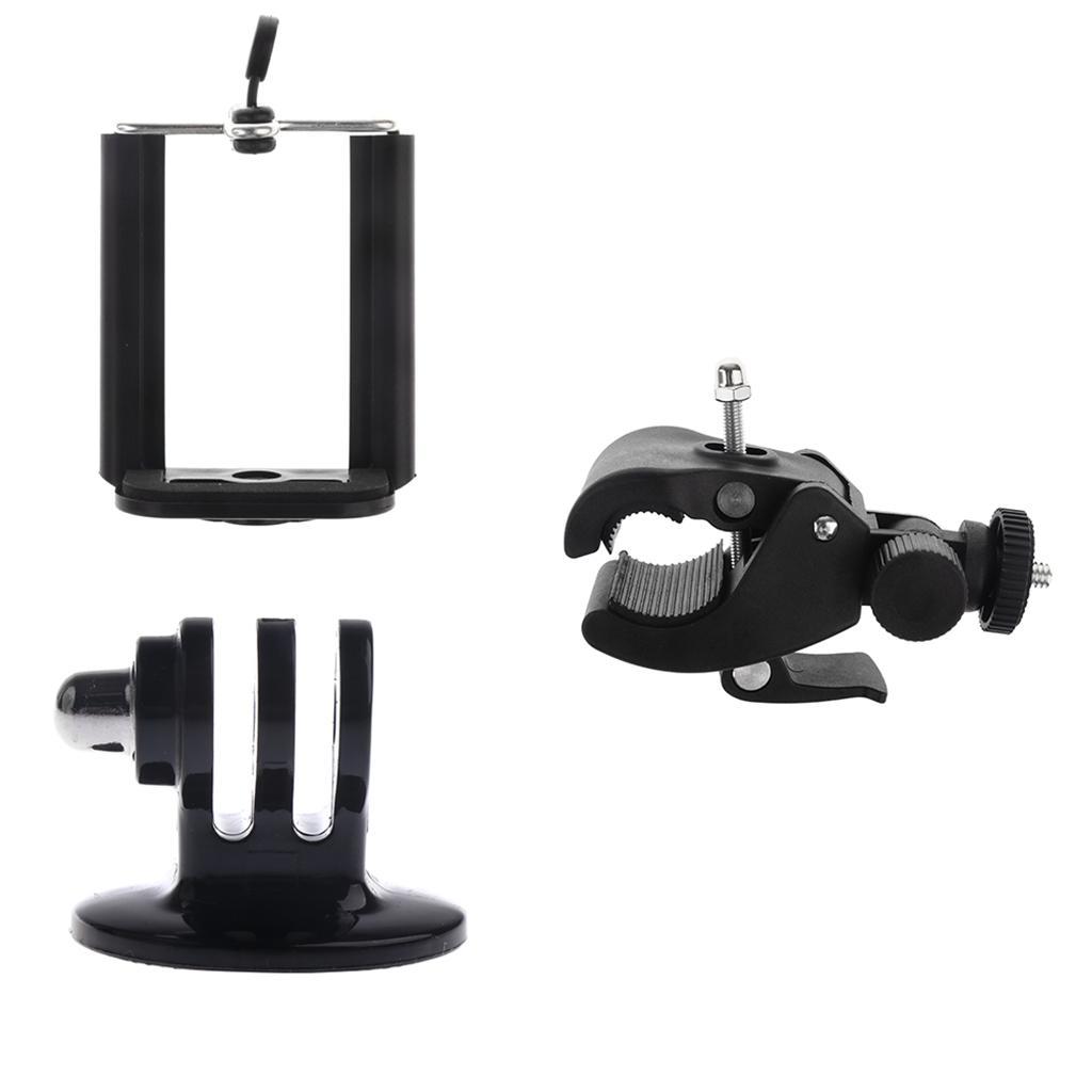 3 in 1 Bike Tripod Mount Holder for SmartPhone Sports Camera Card Camera