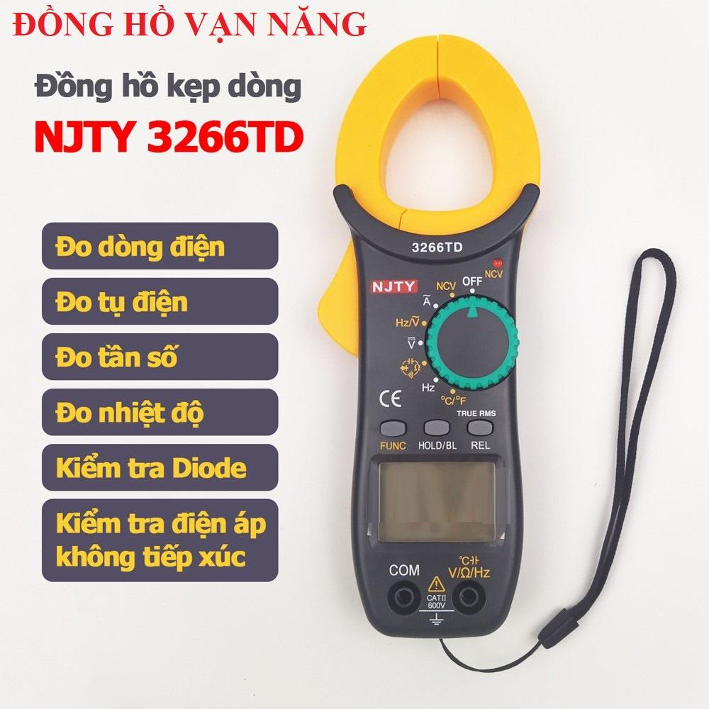 Ampe kìm kẹp NJTY 3266TD bỏ túi