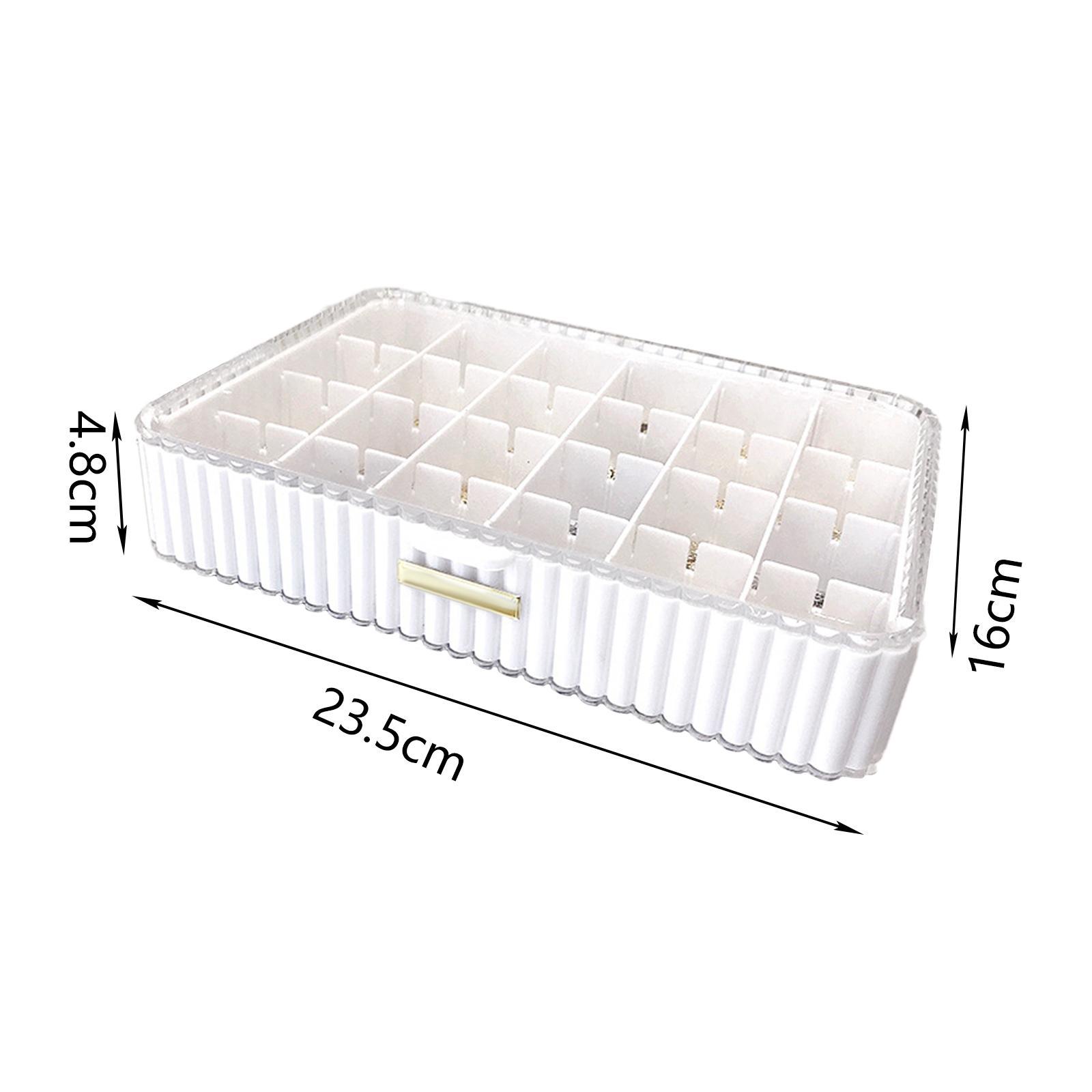 Drawer Storage Box Cosmetic Organizer Desk for Table