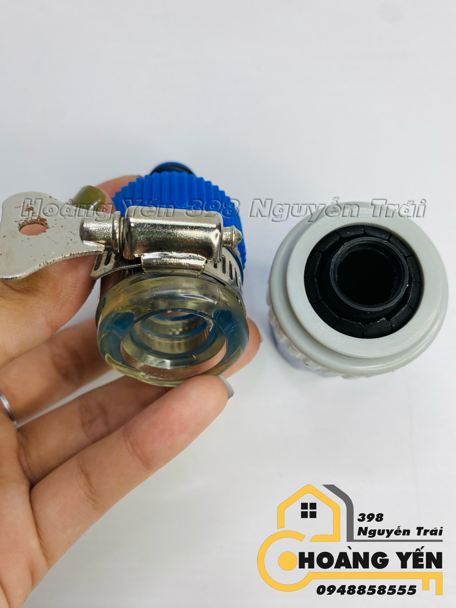 Bộ đầu nối ống mềm phi 19mm, nối nhanh, thông minh C-MART M0007 và M0010 - lọc bể cá chuyên dùng