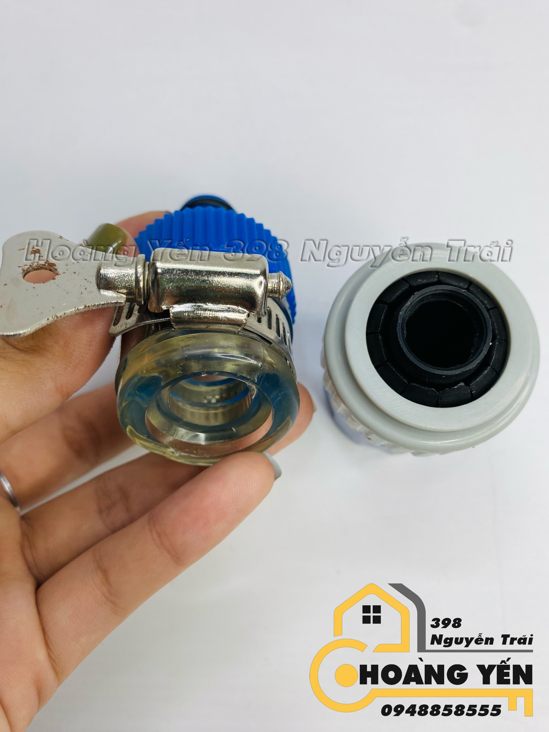 Bộ đầu nối ống mềm phi 19mm, nối nhanh, thông minh C-MART M0007 và M0010 - lọc bể cá chuyên dùng 