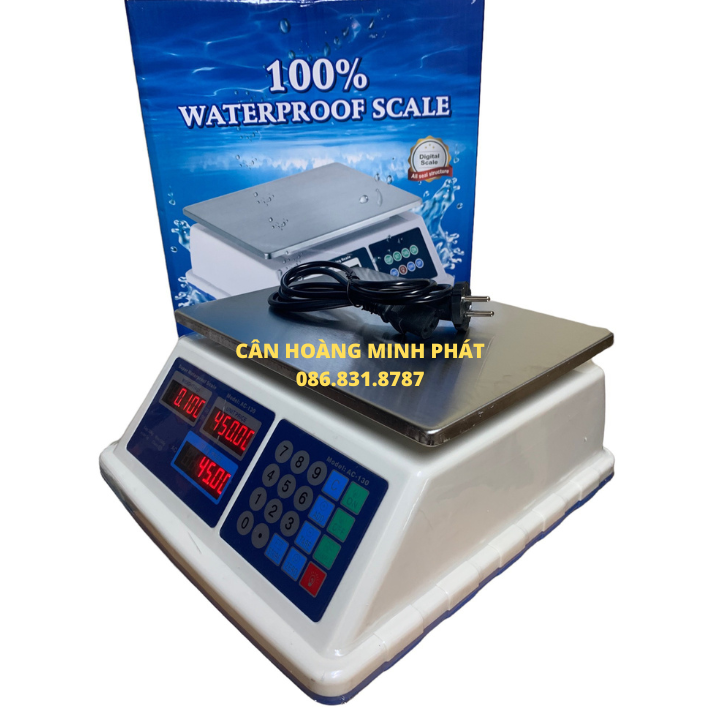 Cân Điện Tử tính tiền chống nước TAIWAN 30Kg ACS130
