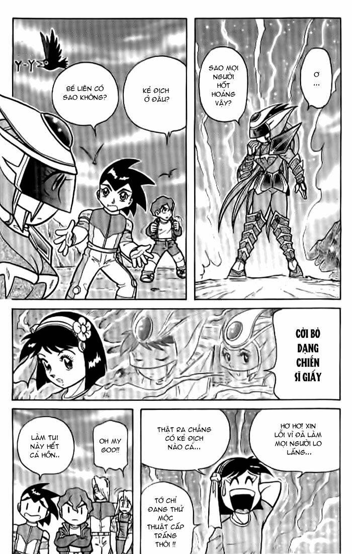 hiệp sĩ giấy - origami fighter chapter 38 17