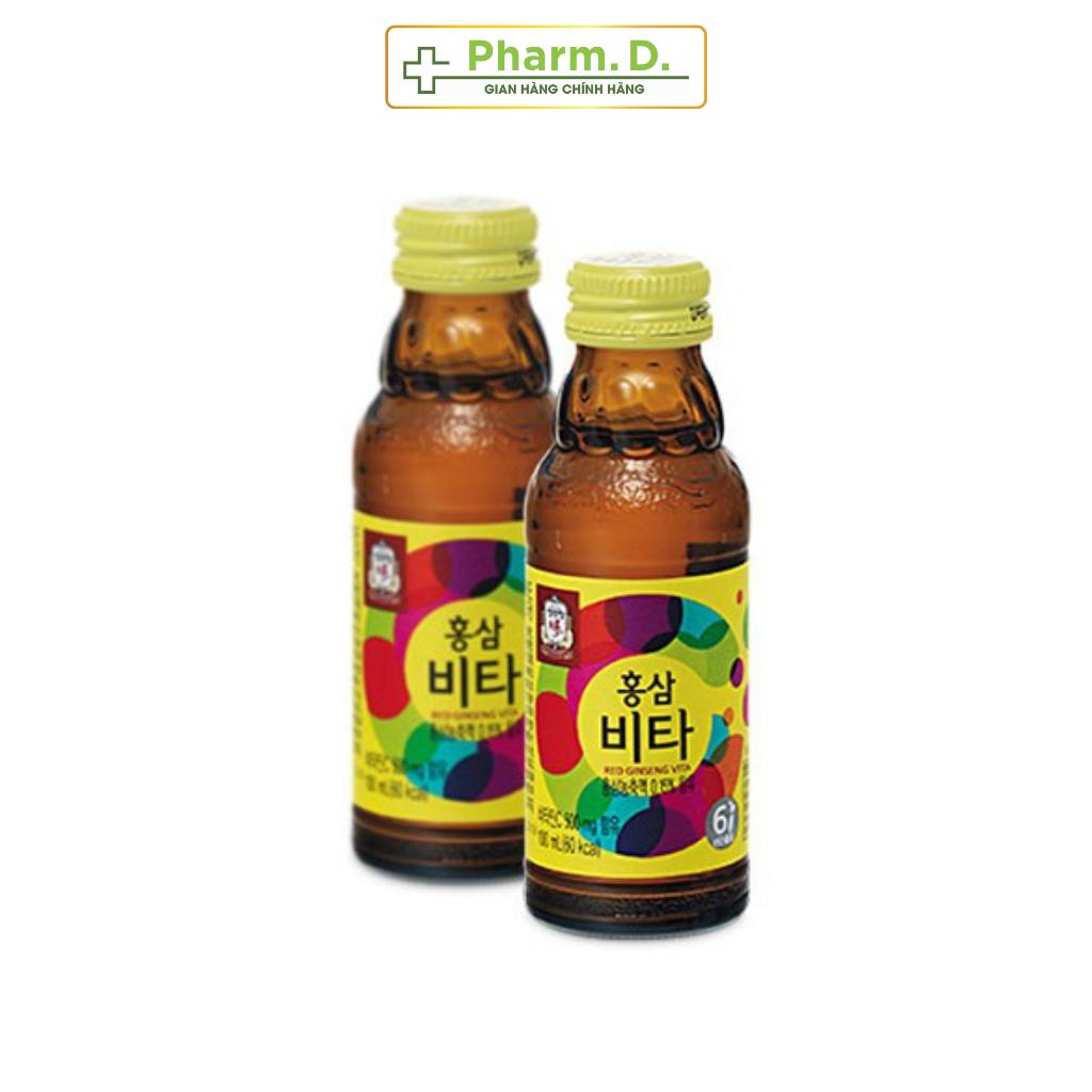 Nước Tăng Lực Hồng Sâm Vita KGC Cheong Kwan Jang (100ml x 10 chai)