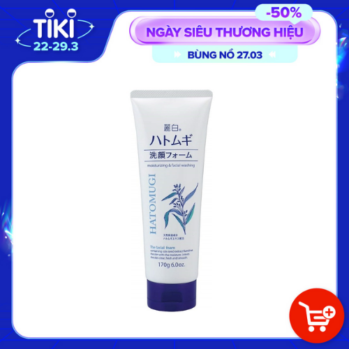 Sữa rửa mặt Hatomugi hạt ý dĩ