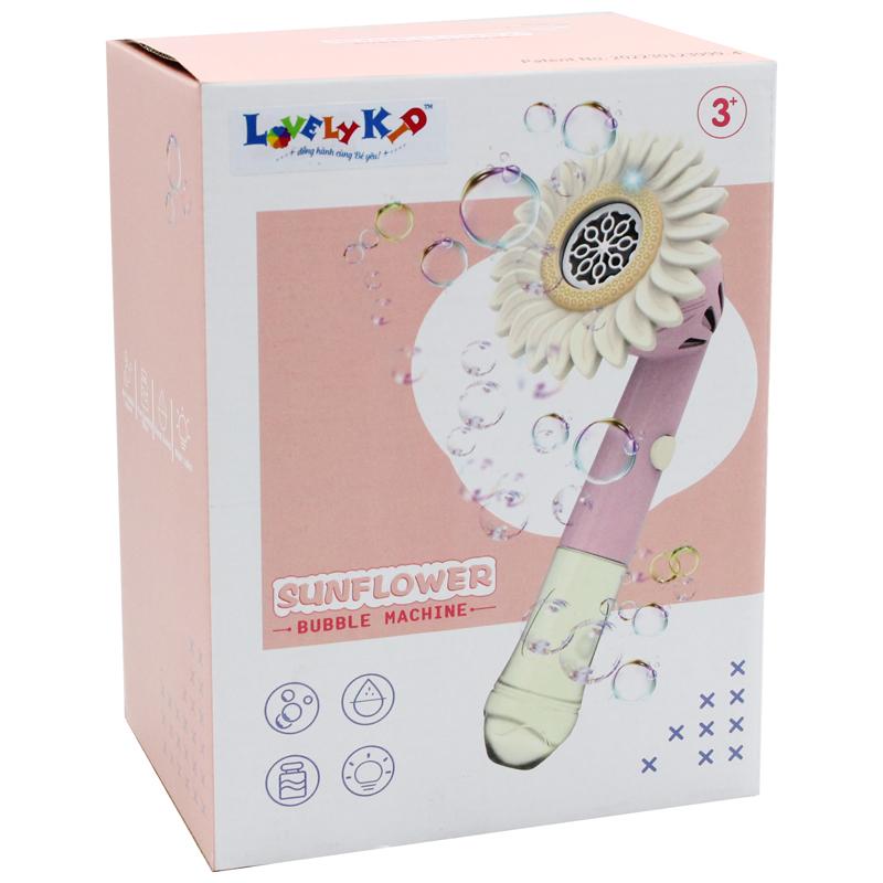 Đồ Chơi Thổi Bong Bóng Hoa Hướng Dương - LovelyKid HH06