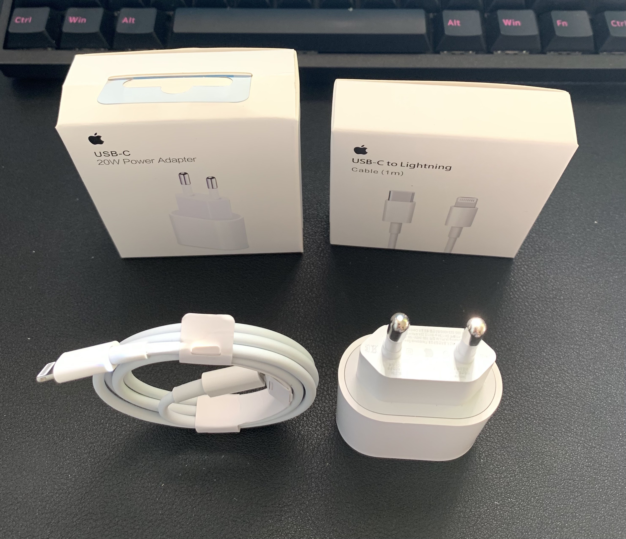 Bộ sạc nhanh 20W iphone 12 chân tròn EU cao cấp