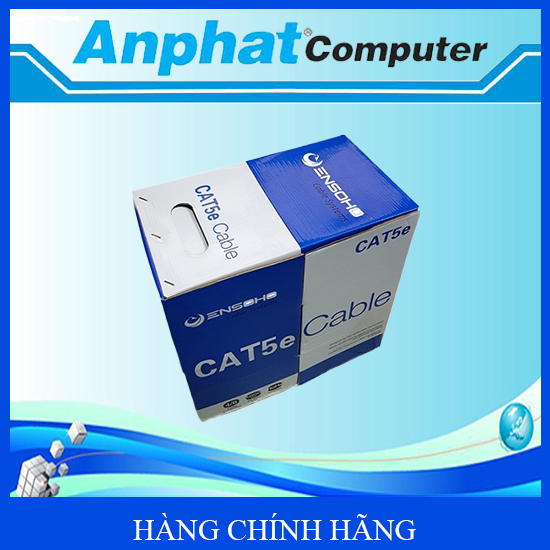 Cáp Mạng ENSOHO Cat 5e UTP EN-U5BC24 ( Đồng Nguyên Chất ) - Hàng Chính Hãng