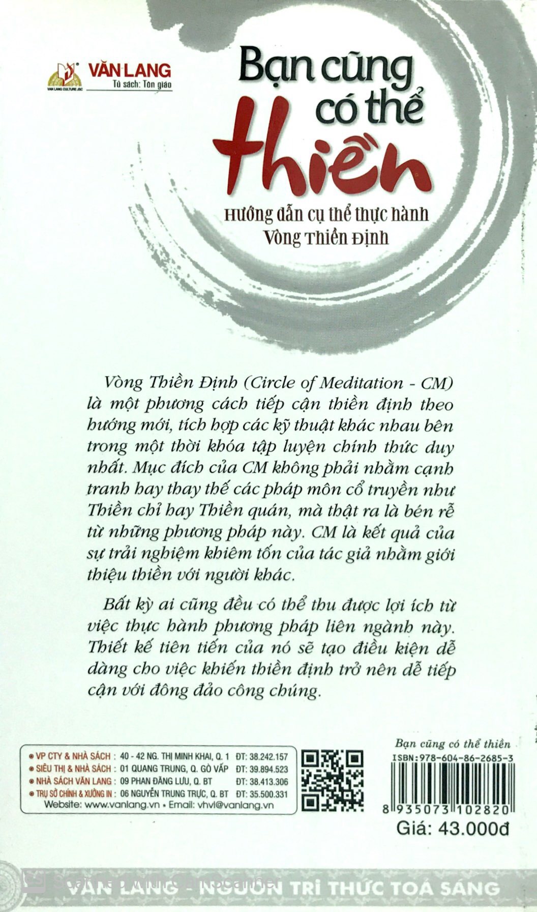 Bạn Cũng Có Thể Thiền - Vanlangbooks
