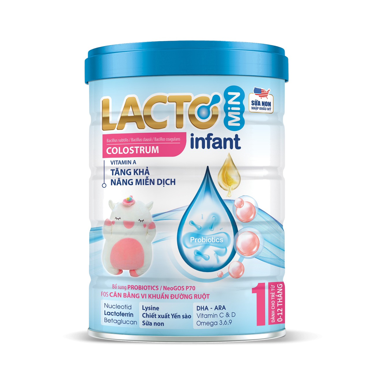 Sữa Mát Cho trẻ Sơ Sinh Lactomin Infant ( 0-12 tháng)