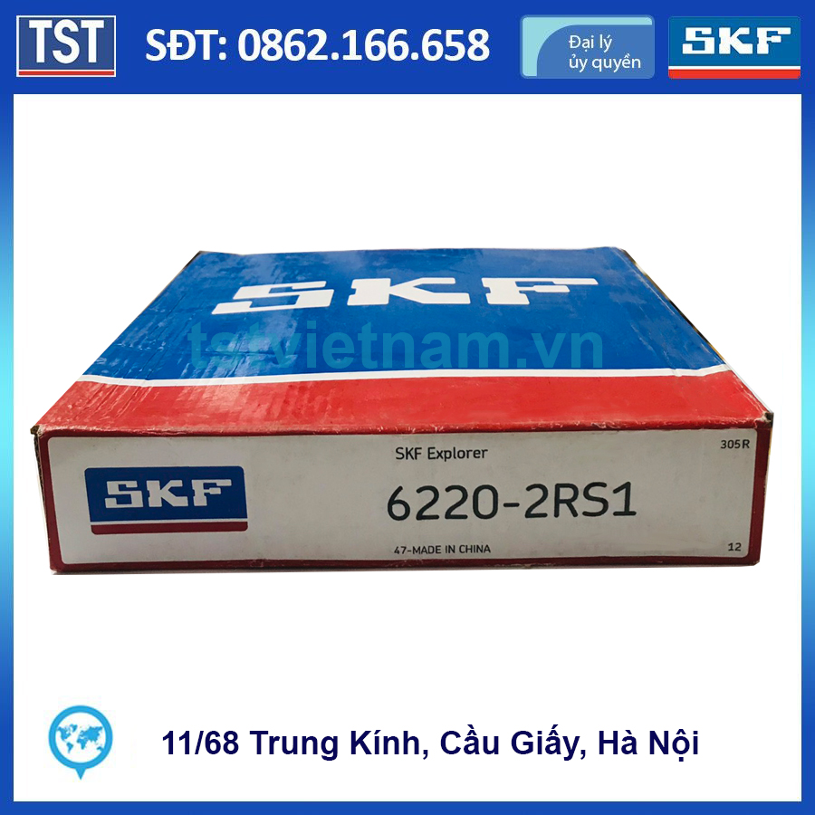 Vòng bi bạc đạn SKF 6220-2RS1