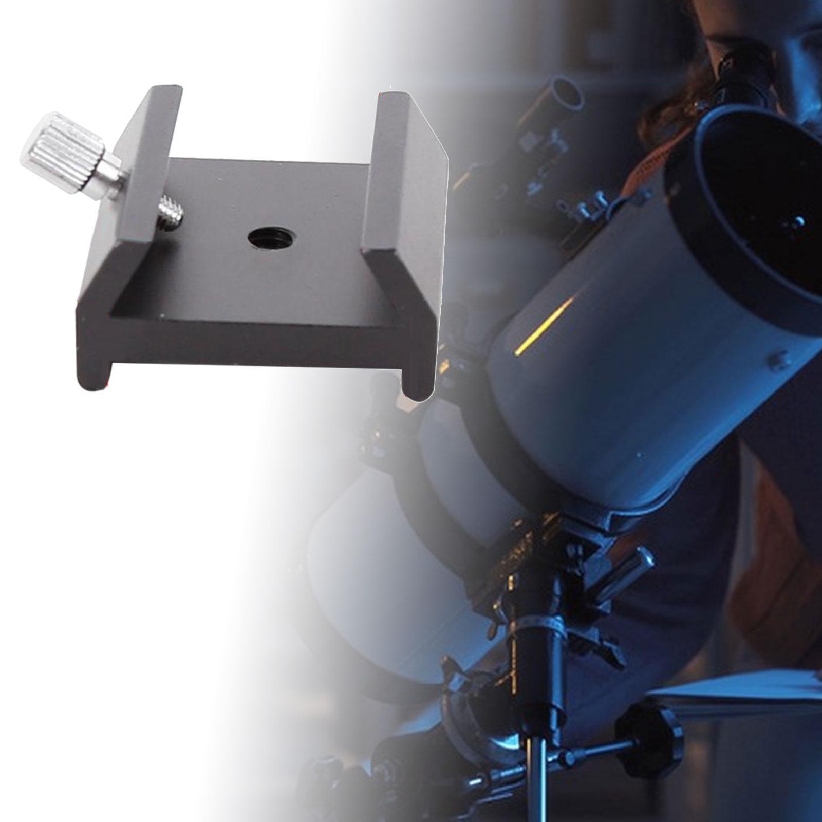 Scope Mount Bracket Slot Plate Sturdy Adapter Easily Install Smooth Surface Telescope Frame for Astronomical Telescope