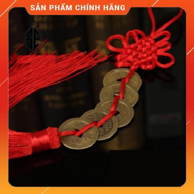 Bộ 6 xâu tiền ngũ đế phong thủy cầu tài lộc 206154-3, đồ phong thủy tài lộc