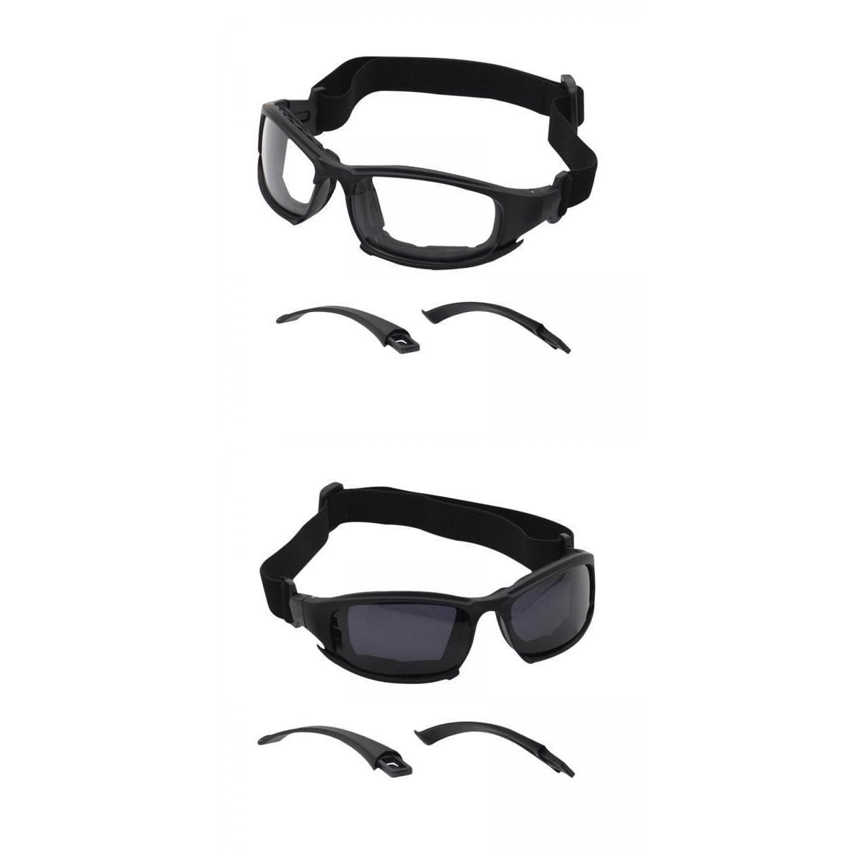 2Pcs Lightweight Sports Glasses Goggles Unisex Eyewear Running Cycling