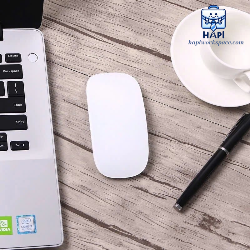 Chuột không dây Hàng chính hãng WiWU Wi-WM103: Thiết kế tối giản, đậm phong cách nhà &quot;Táo&quot;