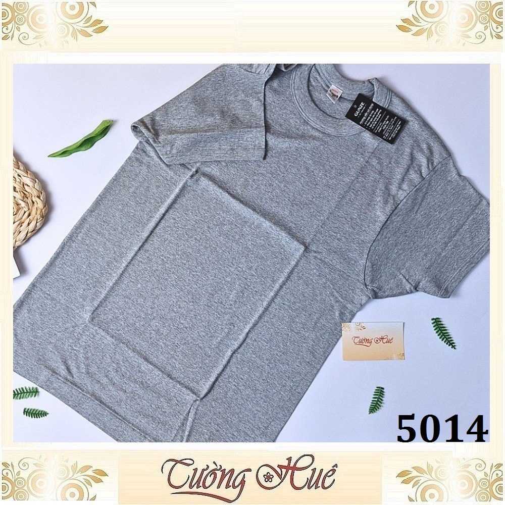 Áo thun nam G-Mark Gunze 5014 màu xám.
