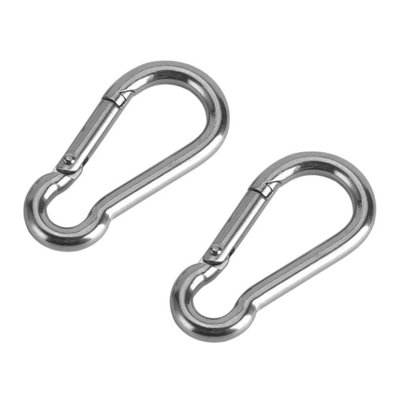 Bộ 2 Thanh Treo Treo Tường Hình Chữ U Móc Thép Không Gỉ Chịu Lực Đa Năng Võng Móc Kim Loại căn Cứ