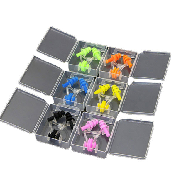 Bộ kit đi bơi bịt tai và bịt mũi chất liệu Silicon cao cấp Yesure