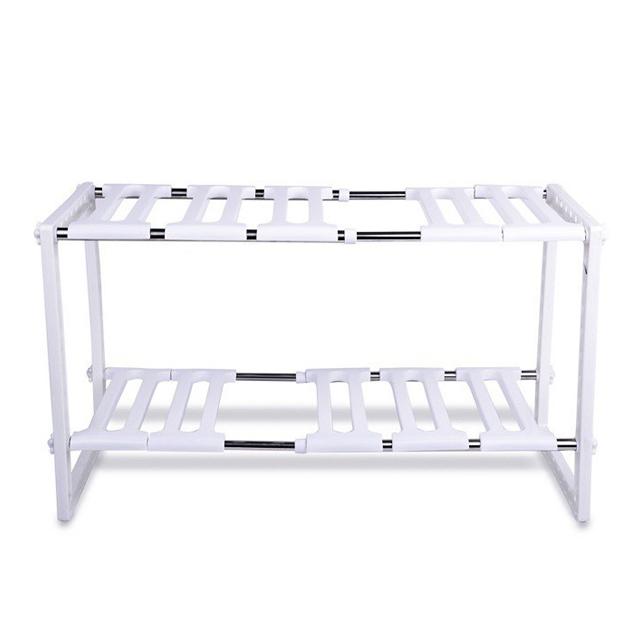 Kệ Để Đồ Gầm Bếp 2 Tầng Đa Năng Có Thể Điều Chỉnh Độ Dài - Hàng Cao Cấp - Vận Chuyển Miễn Phí Toàn Quốc