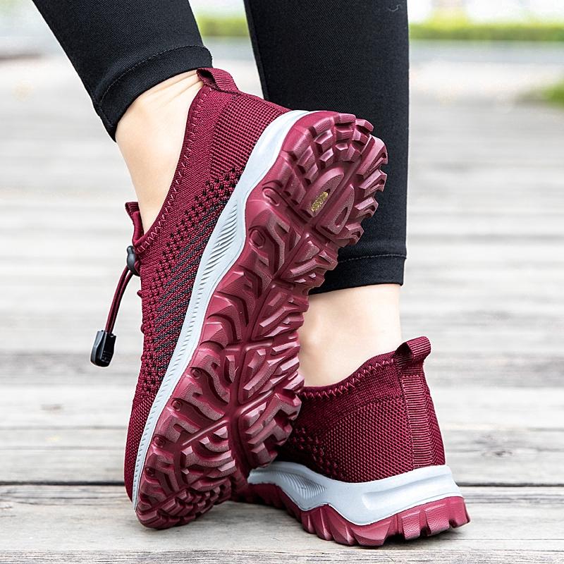 Giày Sneaker Thể Thao Chống Trượt Cho Nữ
