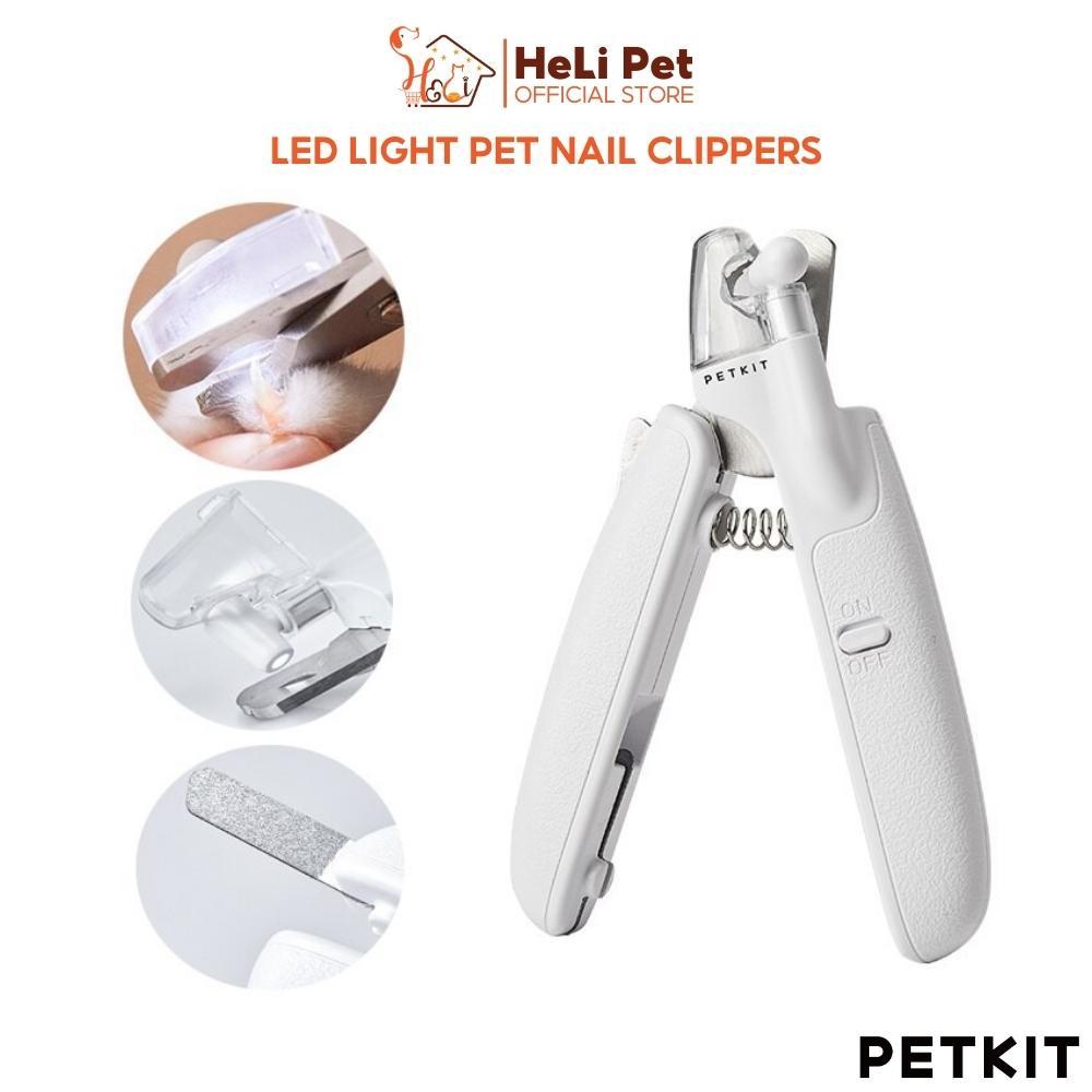 Kềm cắt móng thú cưng có đèn LED PETKIT LED Pet Nail Clippers - HeLiPet