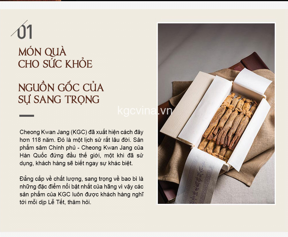 KGC Cheong Kwan Jang Lương Sâm GOOD 20 PCS 300G - 14 củ