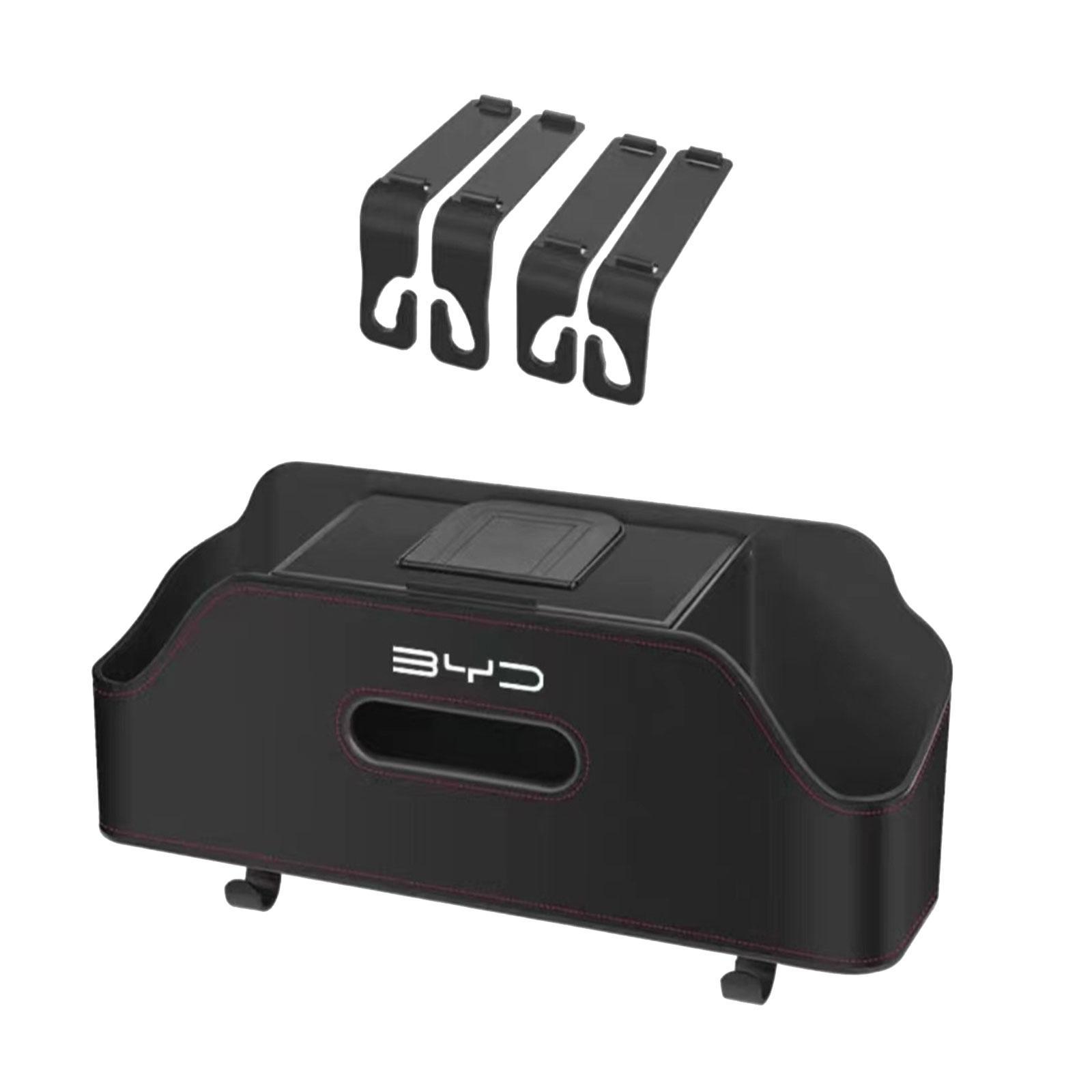 Car Back Seat Organizer Keep Tidy with Hooks Hanger Stylish Drink Cup Holder