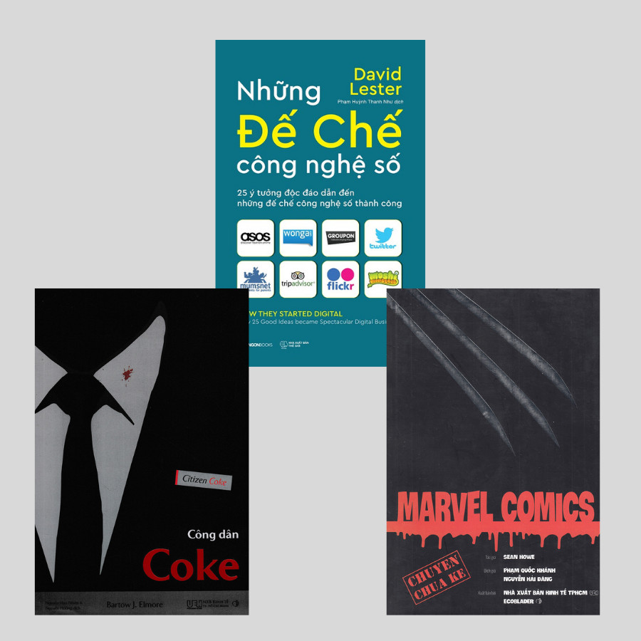 Bộ: Những đế chế công nghệ số - Công dân Coke - Bí mật về chuỗi cung ứng của Coca-Cola - Marvel Comics: Chuyện chưa kể (2018)