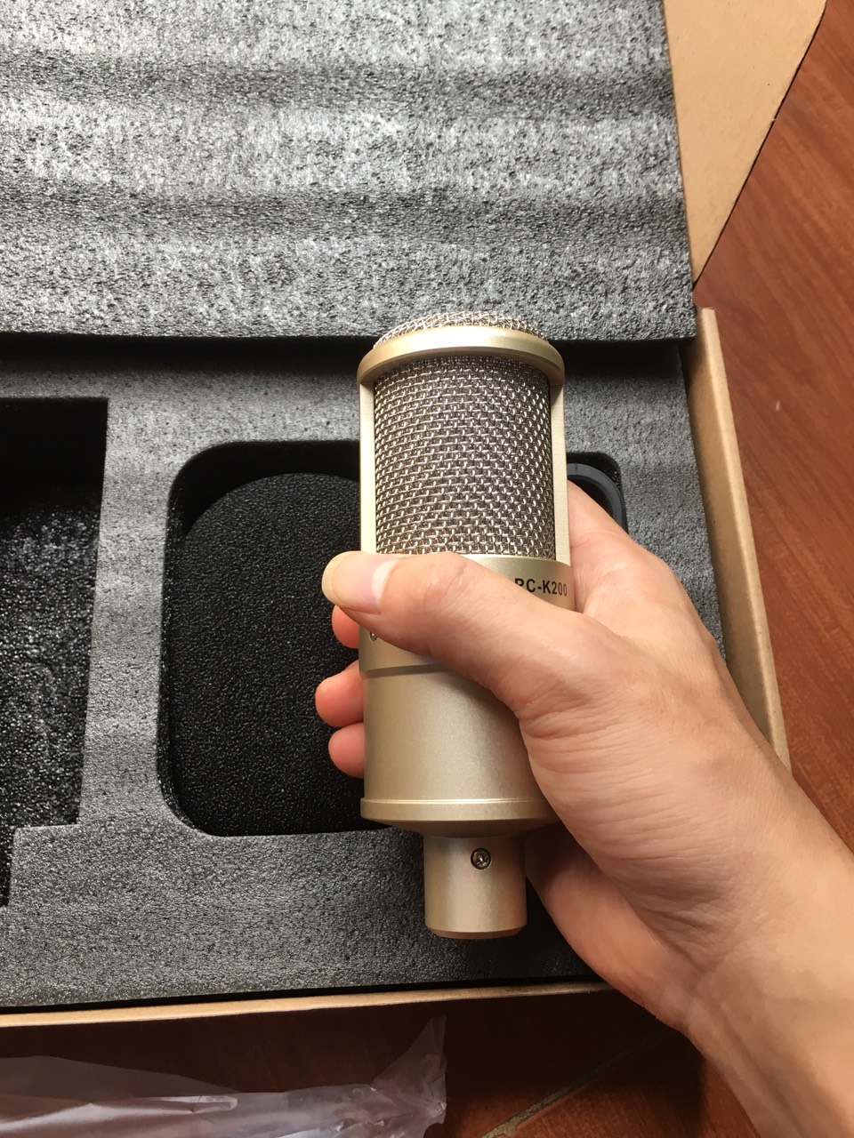 Mic Thu Âm livestream PC K200