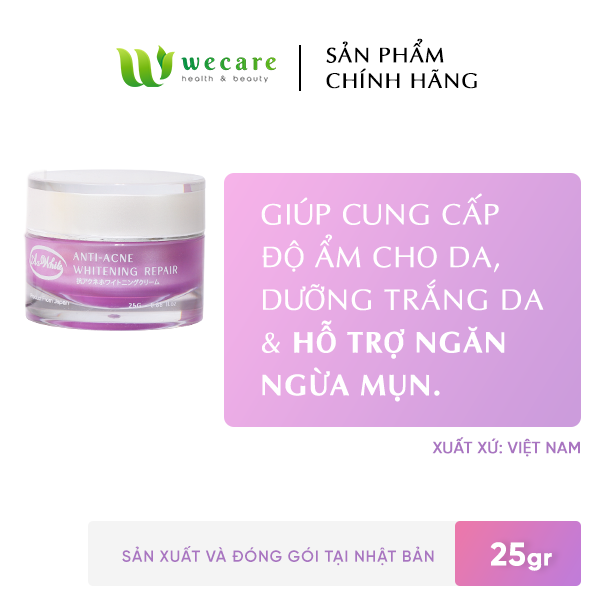 KEM GIẢM MỤN &amp; DƯỠNG TRẮNG DA &amp; DƯỠNG ẨM A-WHITE