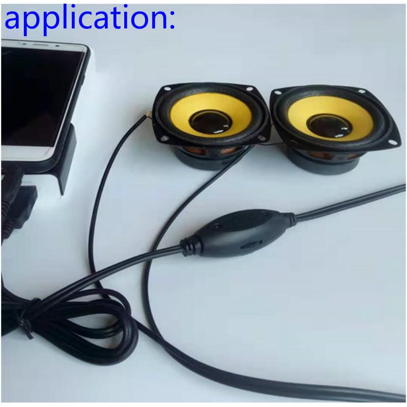 Sotamia 2pcs loa âm thanh toàn bộ 3 inch Color: 8 Ohm 10W Speaker