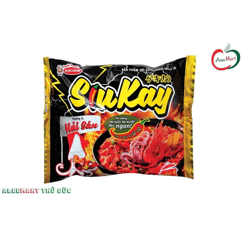 Mì Siukay Hải Sản 7 Cấp Độ Gói 128gr