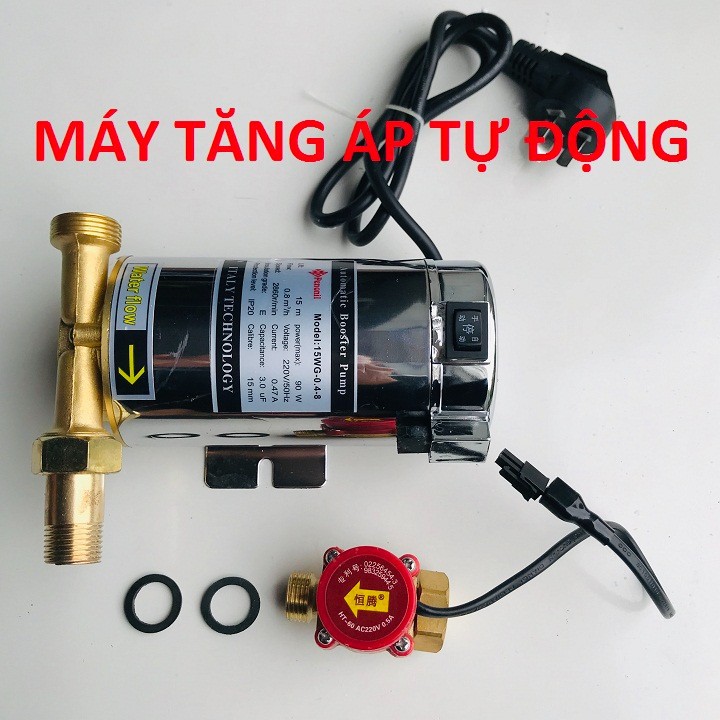 Bơm tăng áp feroni italy công suất 90w cho máy nóng lạnh chất lượng cao