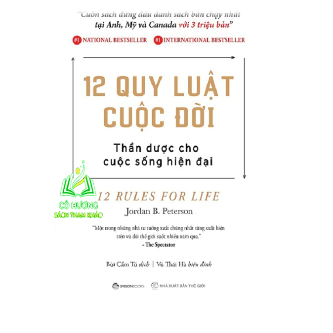 Sách - 12 quy luật cuộc đời: Thần dược cho cuộc sống hiện đại - Tác giả: B. Peterson (ZB-SGB)