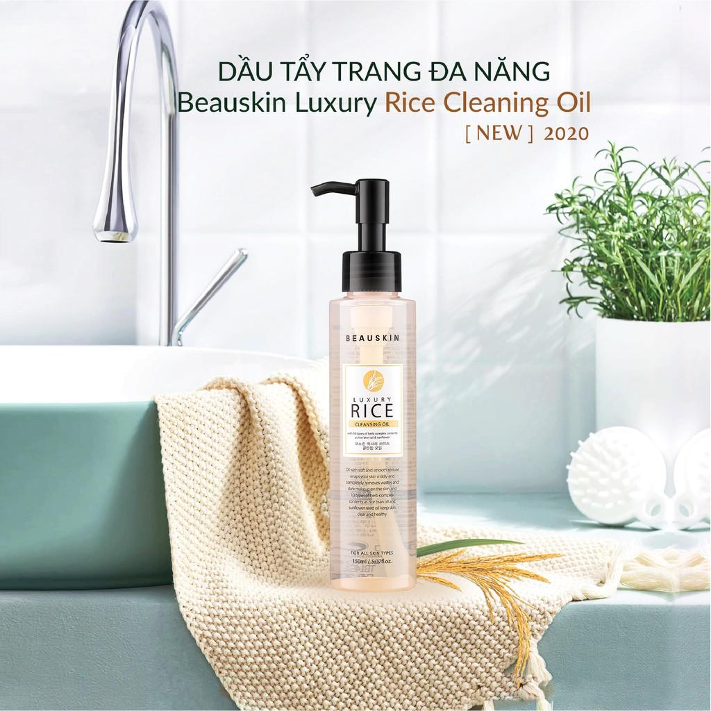 Dầu Tẩy Trang BEAUSKIN Luxury Rice Cleansing Oil 150ml Sạch Sâu, Dưỡng Ẩm Hiệu Quả - BCOI0100110