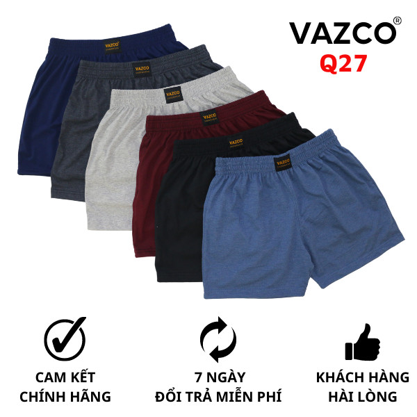 Quần ngủ Nam nữ VAZCO Q27 chất liệu vải thun cotton thấm hút cực tốt