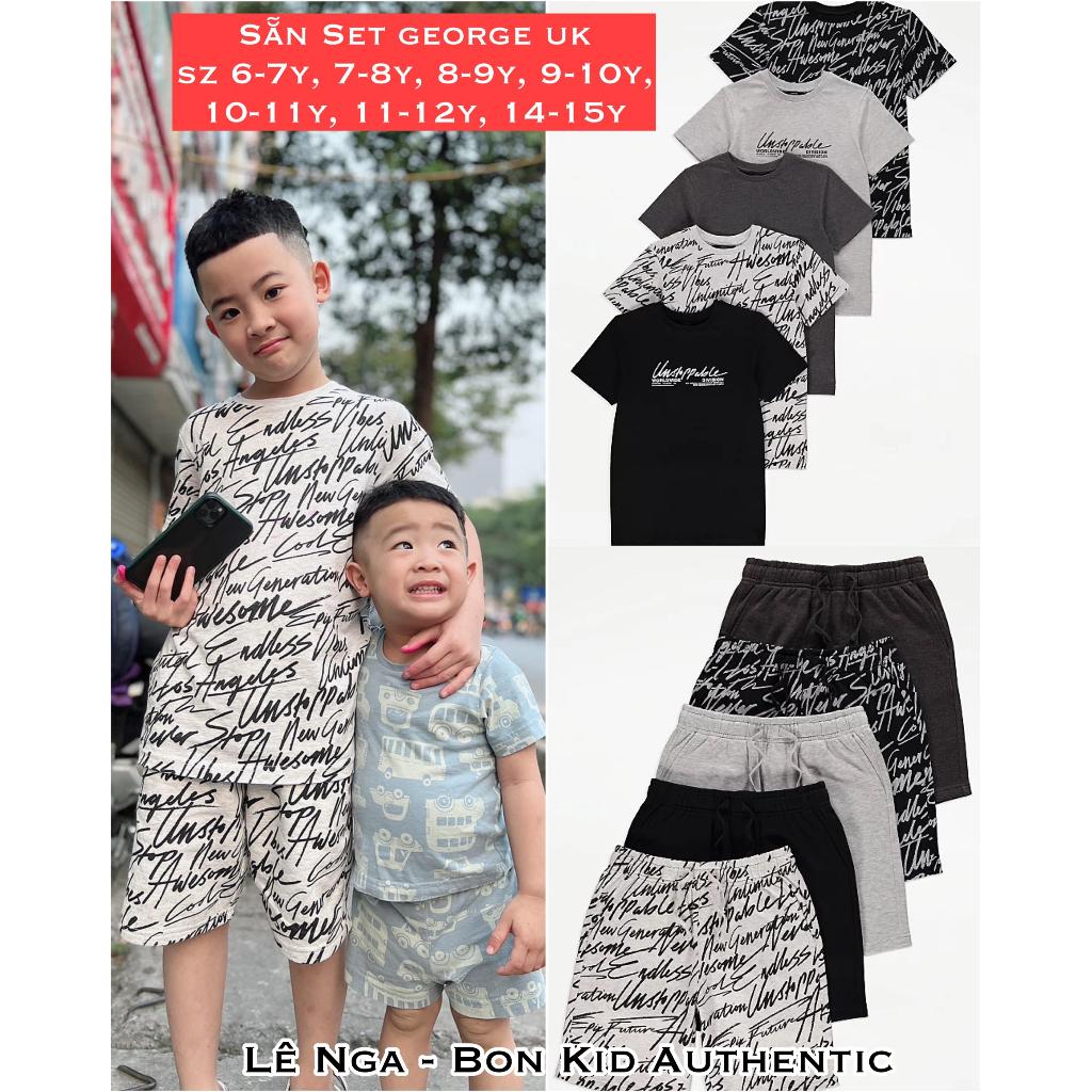 Set ghép bộ kids GEORGE UK size 6-7y, 7-8y, 8-9y, 9-10y, 10-11y, 11-12y, 14-15y