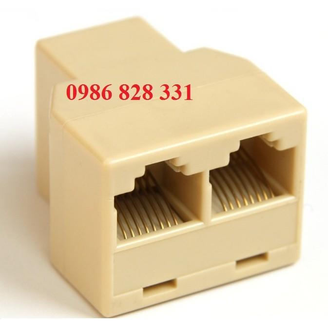 Đầu nối mạng RJ45 từ 1 ra 2