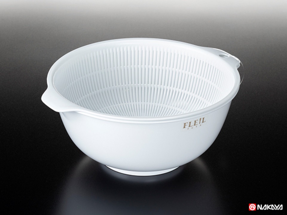 2 bộ chậu rửa và rổ nhựa 1,5L - Hàng nội địa Nhật