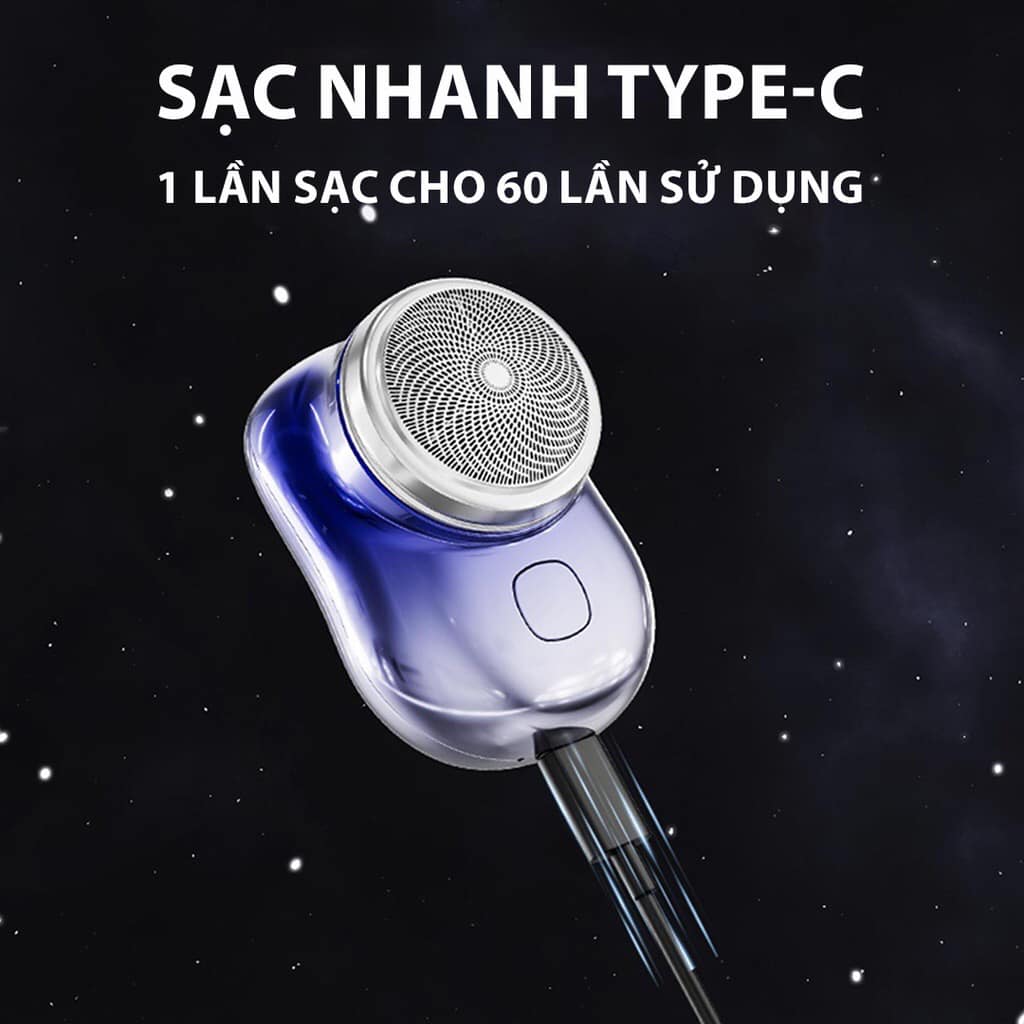 MÁY CẠO RÂU MINI CẦM TAY SIÊU NHỎ, TIỆN LỢI MANG DU LỊCH MÃ HC