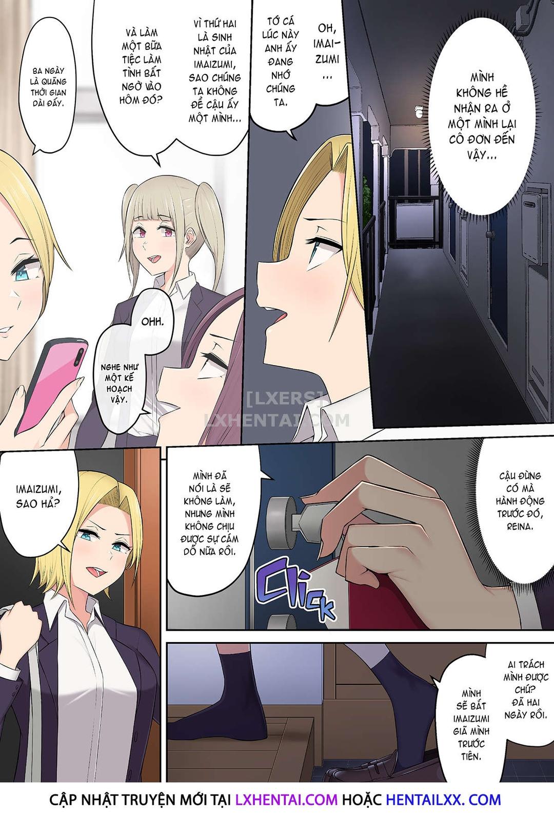 imaizumi đưa cả bầy gyaru về nhà mình chapter 3 42